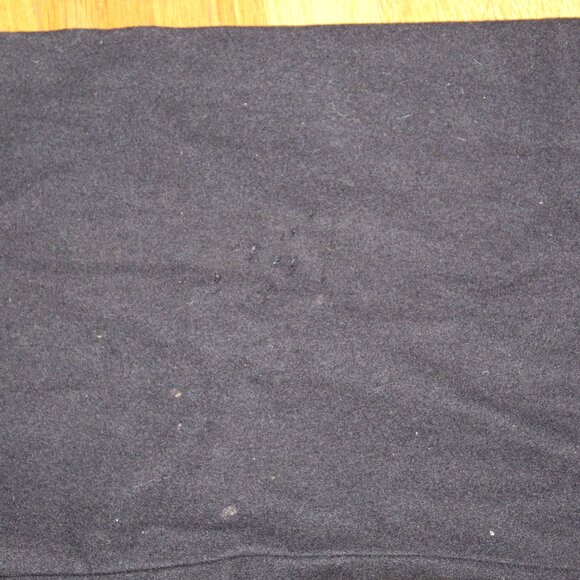 Vintage US Navy Sailor Blue Wool Cracker Jack Button Front Flare Leg Pants 31x29 - Picture 11 of 12